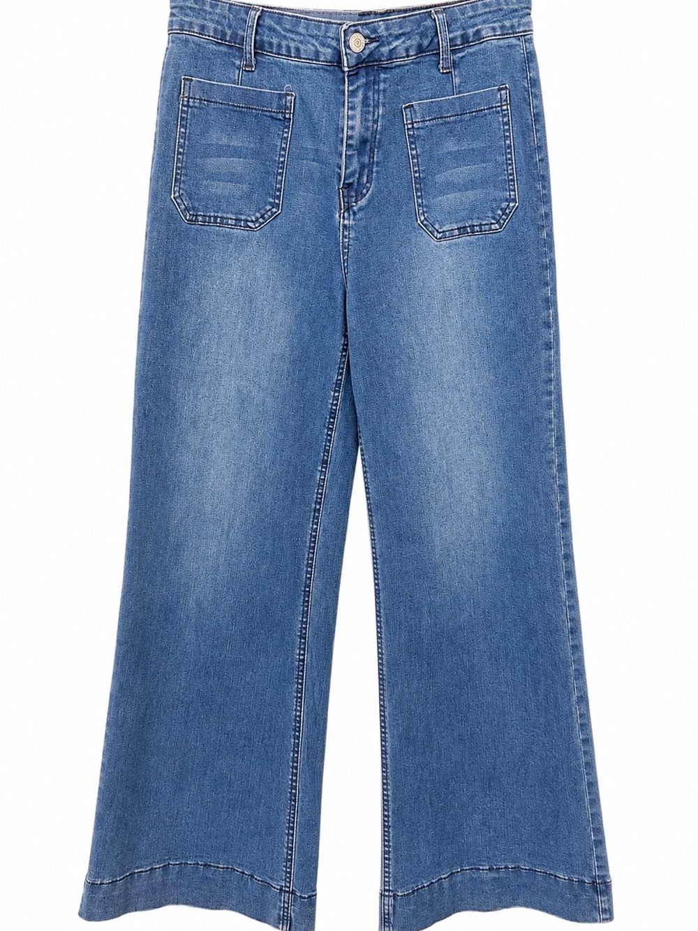 Kunmi Classic Wide-Leg Women’s Jeans - Blue